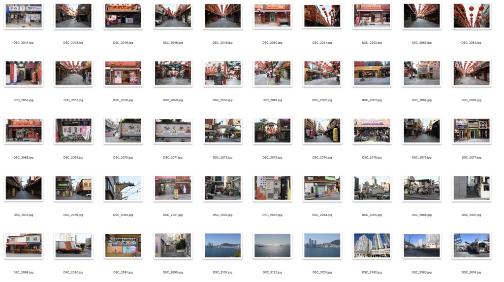 【背景資料画像】韓国2釜山の街並み【BOOTH版限定】