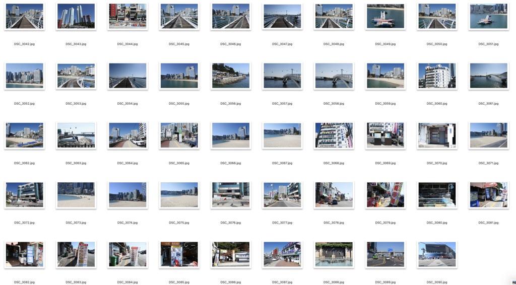 【背景資料画像】韓国2釜山の街並み【BOOTH版限定】