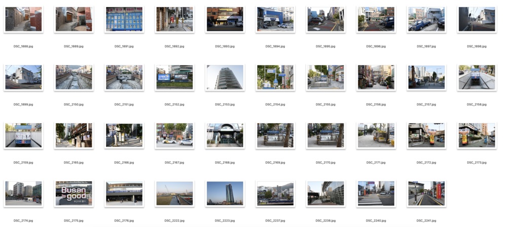 【背景資料画像】韓国2釜山の街並み【BOOTH版限定】
