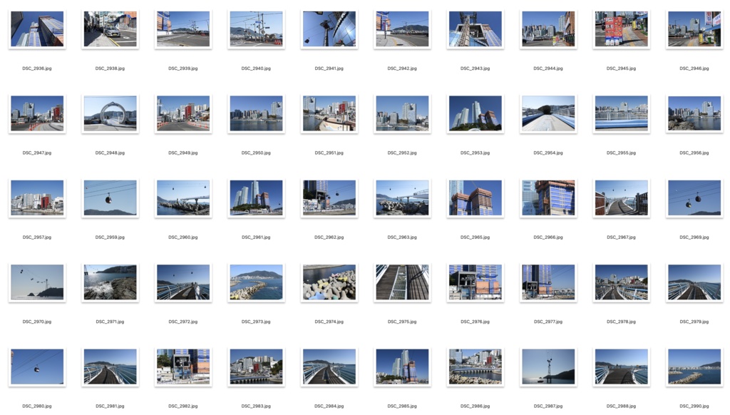 【背景資料画像】韓国2釜山の街並み【BOOTH版限定】