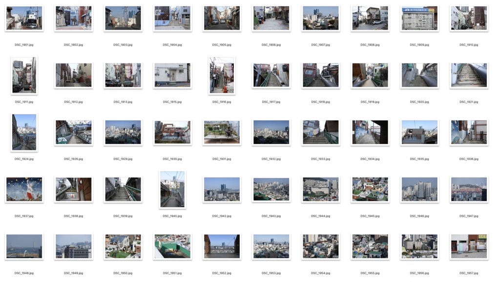 【背景資料画像】韓国2釜山の街並み【BOOTH版限定】