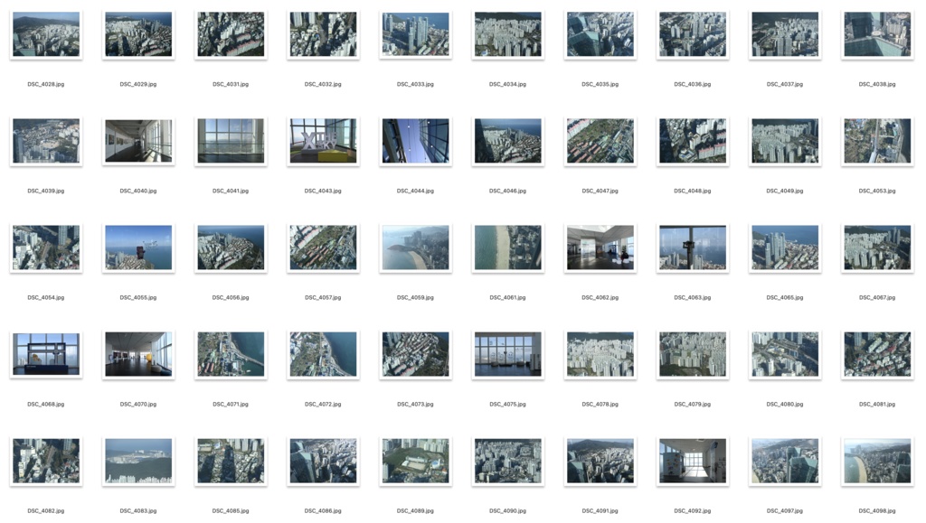 【背景資料画像】韓国2釜山の街並み【BOOTH版限定】