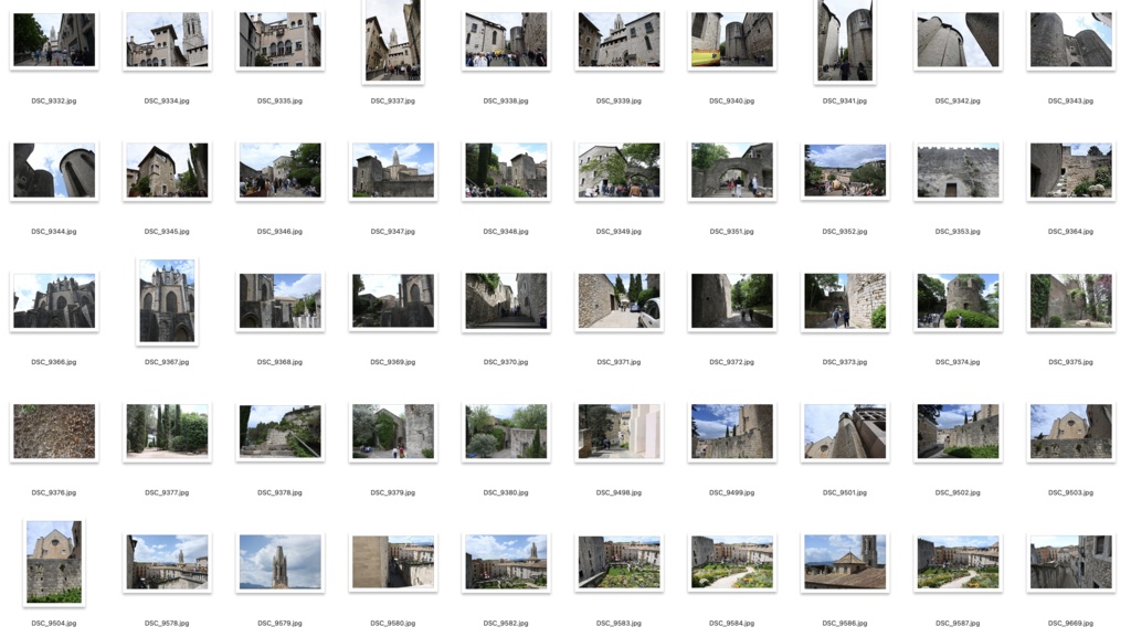 【背景資料画像】スペイン2美しい街並みジローナ