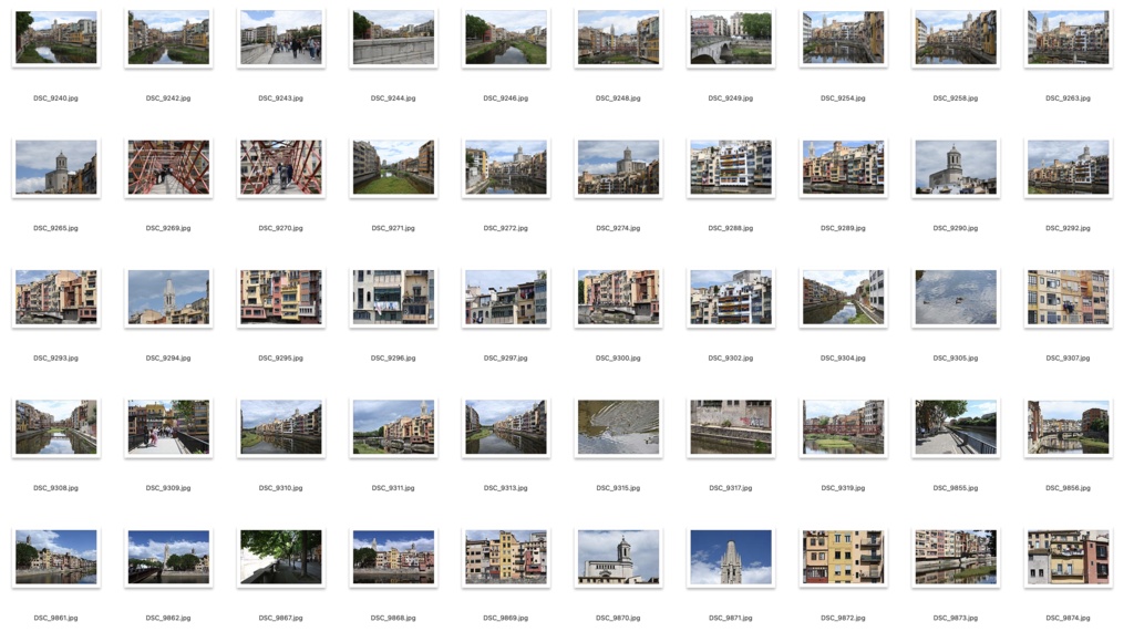 【背景資料画像】スペイン2美しい街並みジローナ