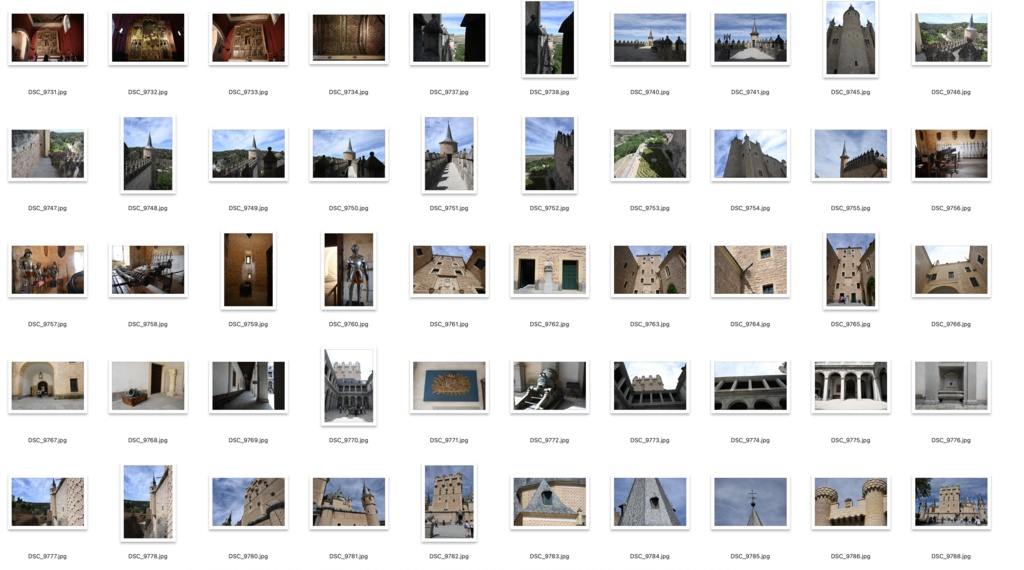 【背景資料画像】スペイン3世界遺産セゴビア旧市街・水道橋・城・聖堂