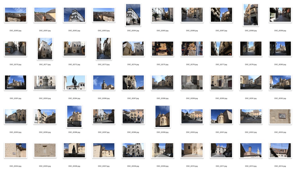 【背景資料画像】スペイン3世界遺産セゴビア旧市街・水道橋・城・聖堂