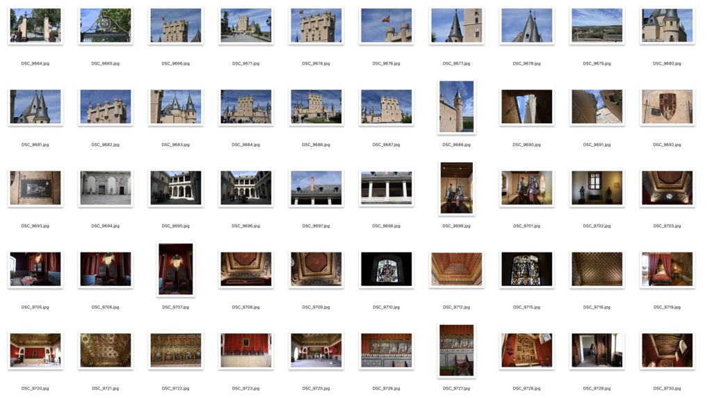 【背景資料画像】スペイン3世界遺産セゴビア旧市街・水道橋・城・聖堂