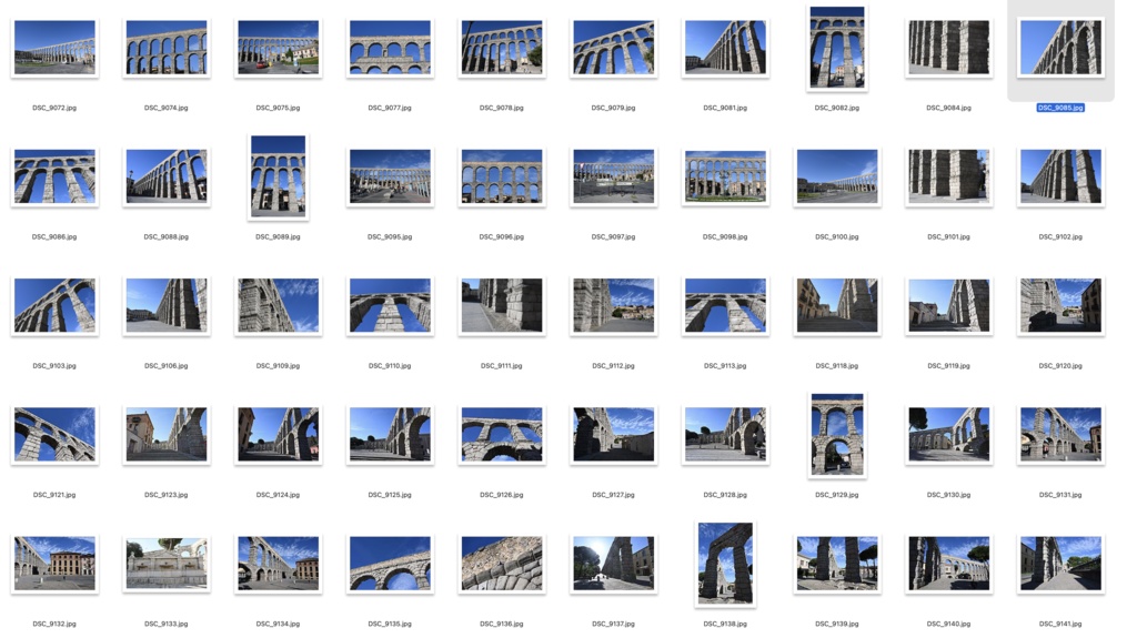 【背景資料画像】スペイン3世界遺産セゴビア旧市街・水道橋・城・聖堂