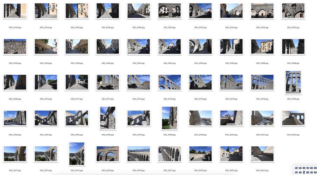 【背景資料画像】スペイン3世界遺産セゴビア旧市街・水道橋・城・聖堂