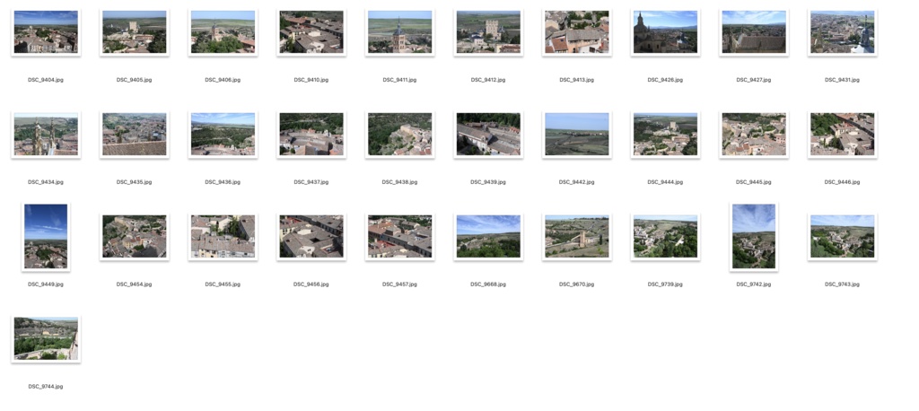 【背景資料画像】スペイン3世界遺産セゴビア旧市街・水道橋・城・聖堂