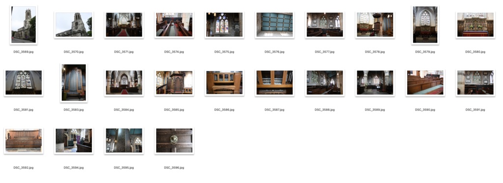 【背景資料画像】イギリスの街ヨークの街並みと大聖堂