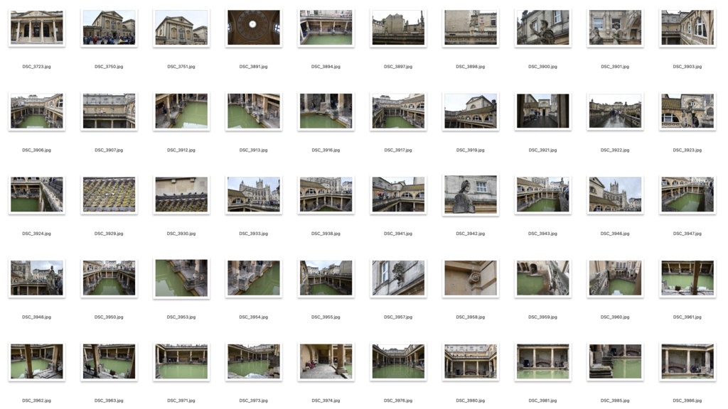 【背景資料画像】イギリス世界遺産バースの街並み