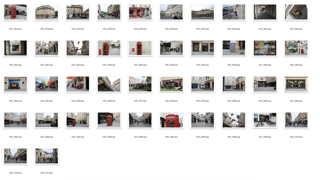 【背景資料画像】イギリス世界遺産バースの街並み