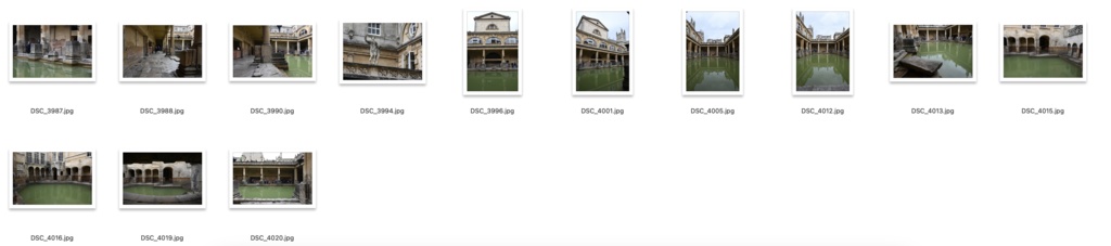 【背景資料画像】イギリス世界遺産バースの街並み