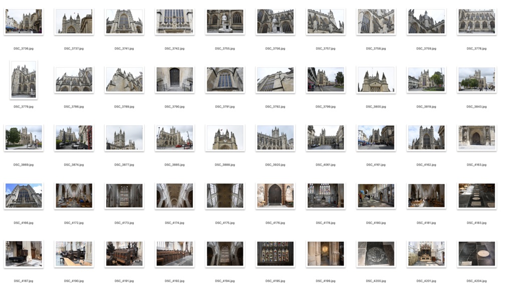 【背景資料画像】イギリス世界遺産バースの街並み