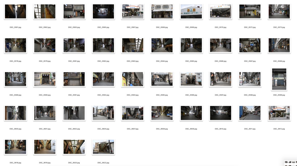 【背景資料画像】尾道の街並み・路地裏・商店街・階段