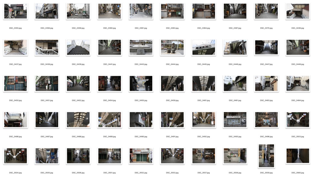 【背景資料画像】尾道の街並み・路地裏・商店街・階段