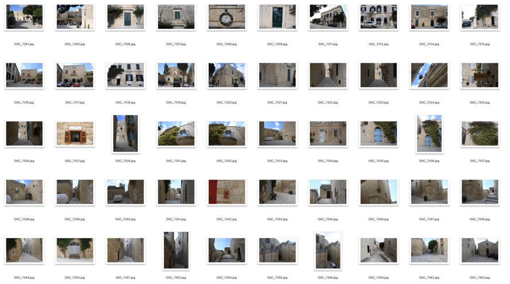 【背景資料画像】中世城郭都市の街並みと教会:古都イムディーナ(マルタ共和国)