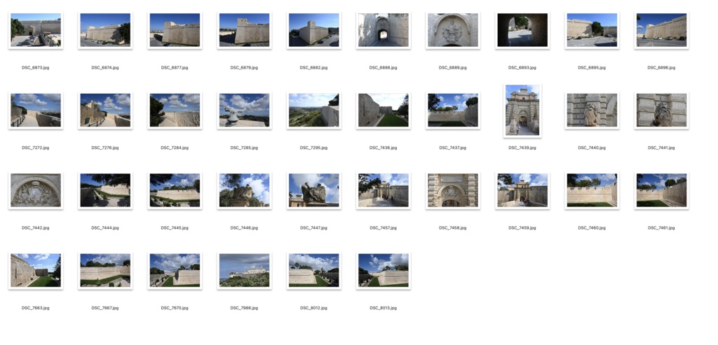 【背景資料画像】中世城郭都市の街並みと教会:古都イムディーナ(マルタ共和国)