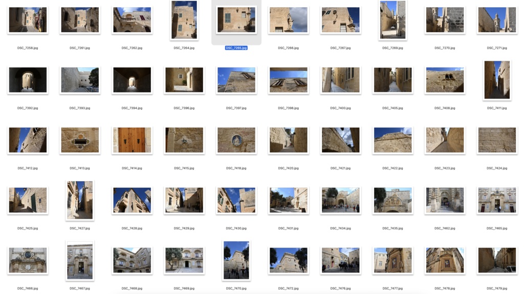 【背景資料画像】中世城郭都市の街並みと教会:古都イムディーナ(マルタ共和国)