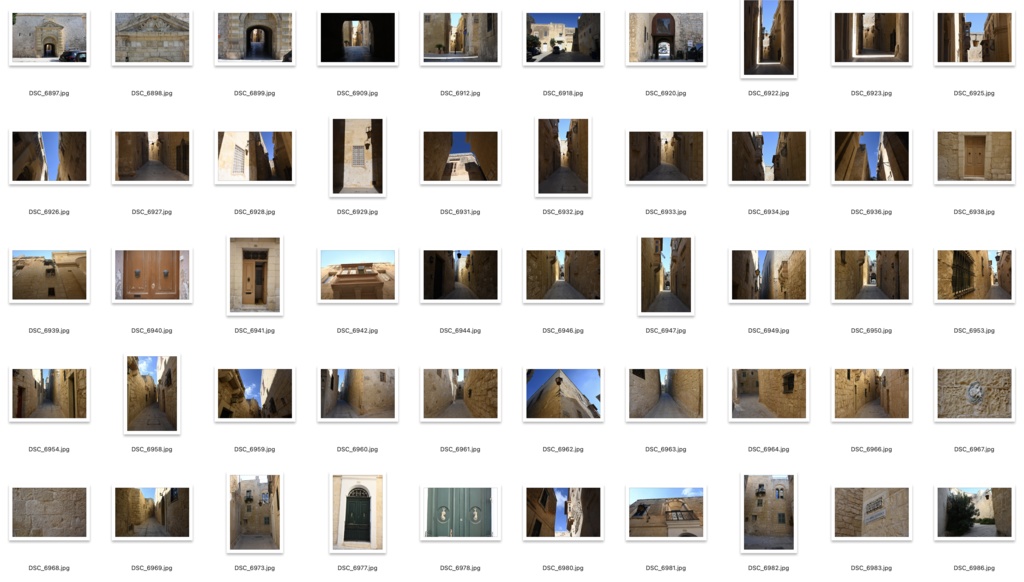 【背景資料画像】中世城郭都市の街並みと教会:古都イムディーナ(マルタ共和国)