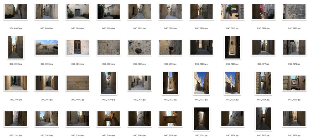 【背景資料画像】中世城郭都市の街並みと教会:古都イムディーナ(マルタ共和国)