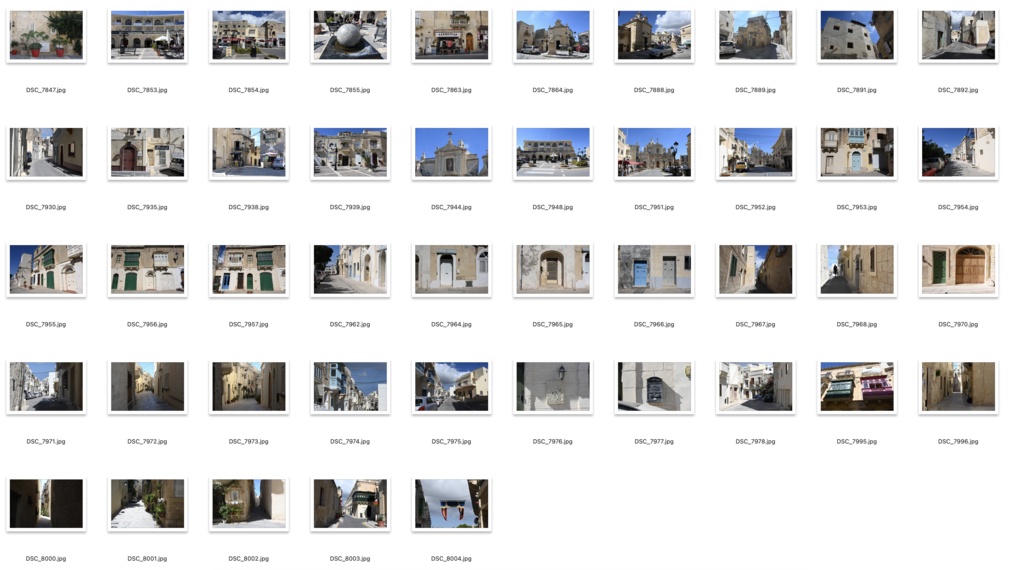 【背景資料画像】中世城郭都市の街並みと教会:古都イムディーナ(マルタ共和国)