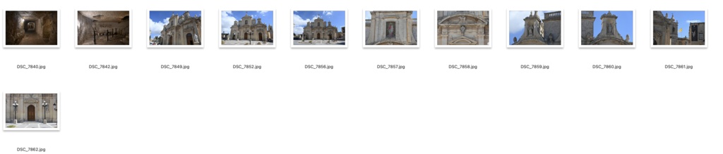 【背景資料画像】中世城郭都市の街並みと教会:古都イムディーナ(マルタ共和国)