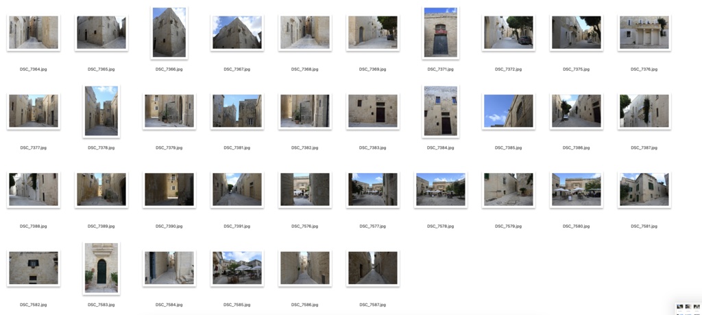 【背景資料画像】中世城郭都市の街並みと教会:古都イムディーナ(マルタ共和国)