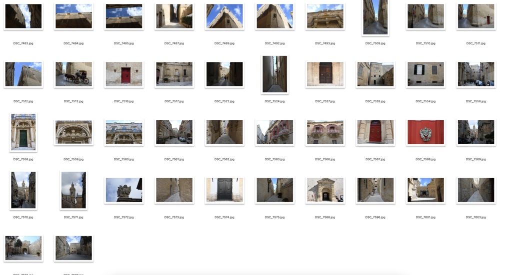 【背景資料画像】中世城郭都市の街並みと教会:古都イムディーナ(マルタ共和国)