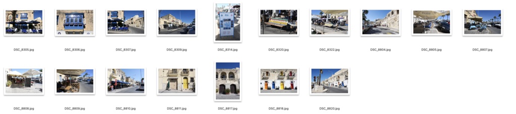 【背景資料画像】ヨーロッパの港町・港市場〜マルタ・マルサシュロック編