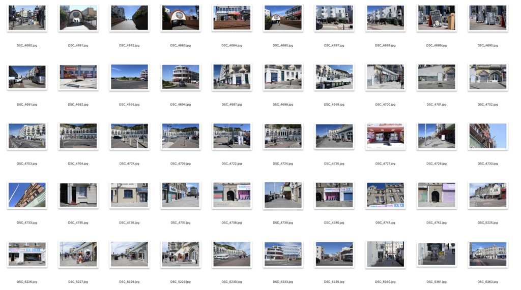 【背景資料画像】イギリスの街・ヘイスティングス