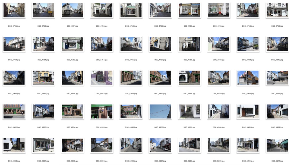 【背景資料画像】イギリスの街・ヘイスティングス