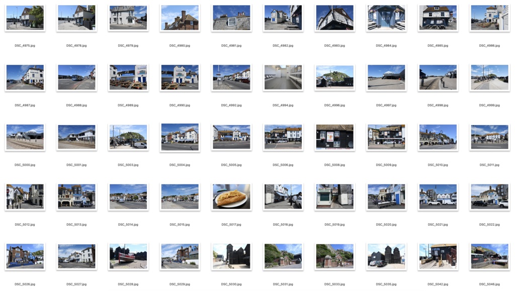 【背景資料画像】イギリスの街・ヘイスティングス