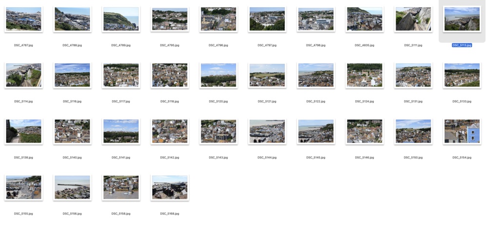 【背景資料画像】イギリスの街・ヘイスティングス