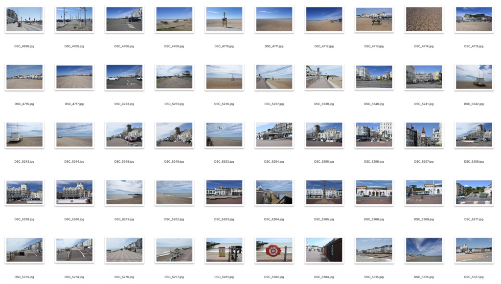 【背景資料画像】イギリスの街・ヘイスティングス