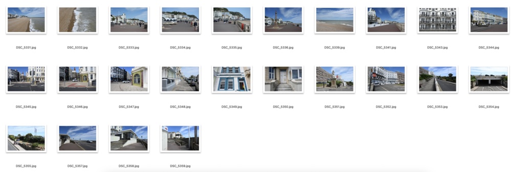 【背景資料画像】イギリスの街・ヘイスティングス