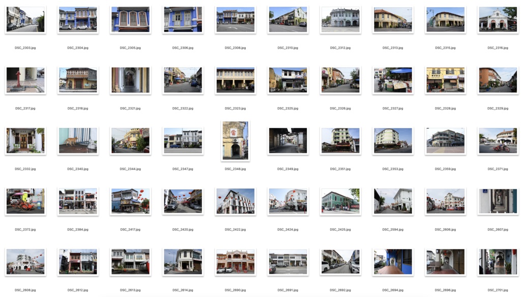 【背景資料画像】アジアの邸宅と世界遺産の街並み1マラッカ・ペナン:マレーシア編