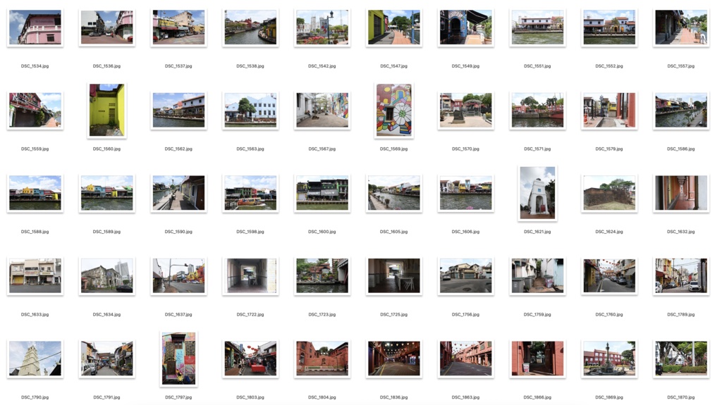 【背景資料画像】アジアの邸宅と世界遺産の街並み1マラッカ・ペナン:マレーシア編