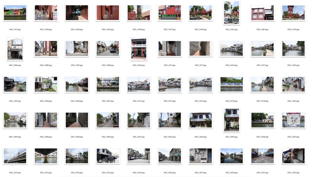 【背景資料画像】アジアの邸宅と世界遺産の街並み1マラッカ・ペナン:マレーシア編