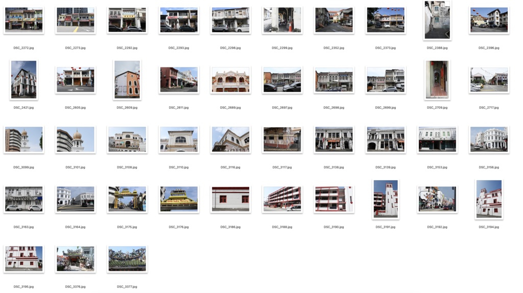 【背景資料画像】アジアの邸宅と世界遺産の街並み1マラッカ・ペナン:マレーシア編