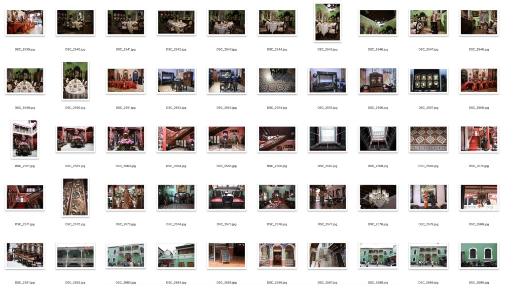 【背景資料画像】アジアの邸宅と世界遺産の街並み1マラッカ・ペナン:マレーシア編