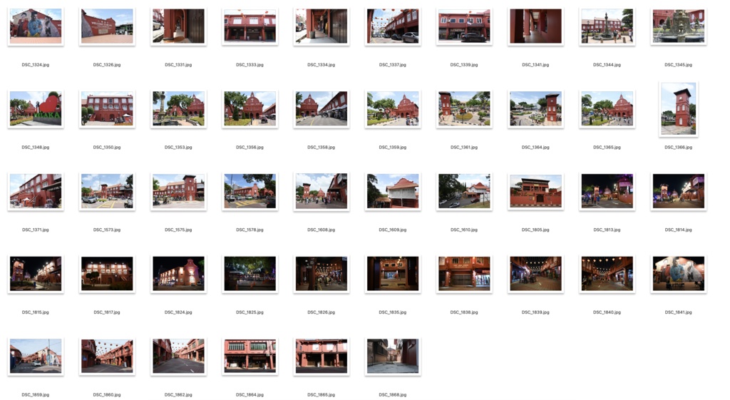 【背景資料画像】アジアの邸宅と世界遺産の街並み1マラッカ・ペナン:マレーシア編