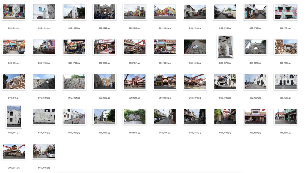 【背景資料画像】アジアの邸宅と世界遺産の街並み1マラッカ・ペナン:マレーシア編