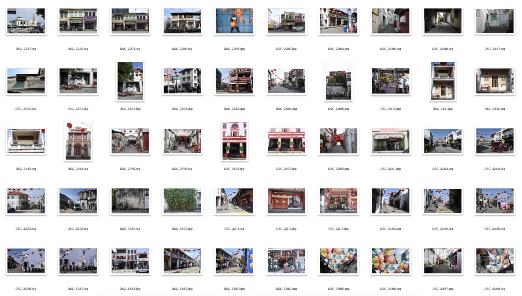 【背景資料画像】アジアの邸宅と世界遺産の街並み1マラッカ・ペナン:マレーシア編