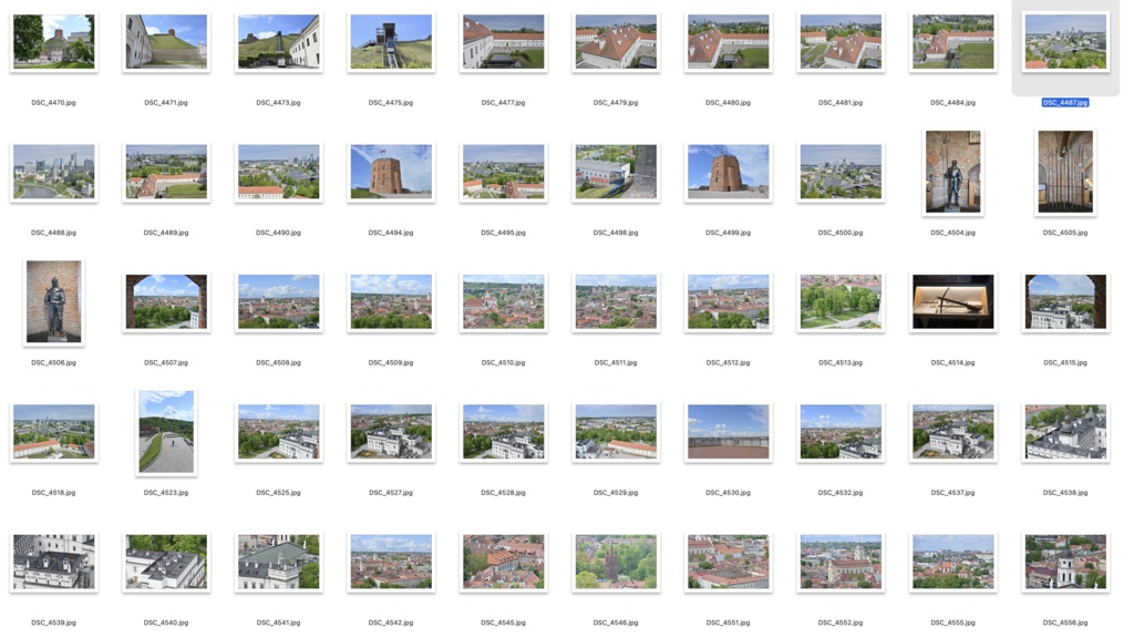 【背景資料画像】世界遺産ビリニュスの街並み:バルト3国リトアニア【BOOTH版限定】