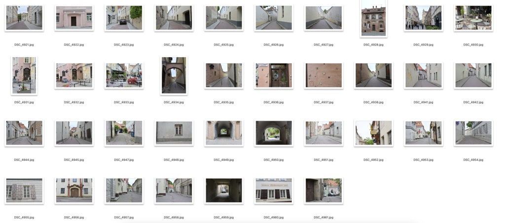 【背景資料画像】世界遺産ビリニュスの街並み:バルト3国リトアニア【BOOTH版限定】