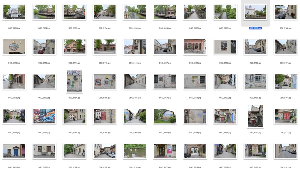 【背景資料画像】世界遺産ビリニュスの街並み:バルト3国リトアニア【BOOTH版限定】