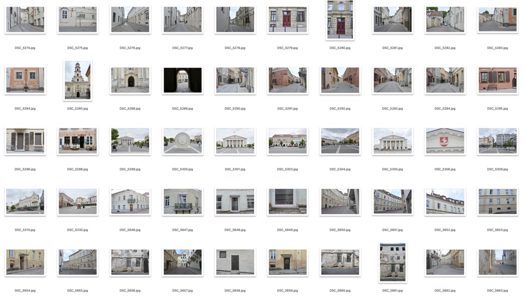 【背景資料画像】世界遺産ビリニュスの街並み:バルト3国リトアニア【BOOTH版限定】