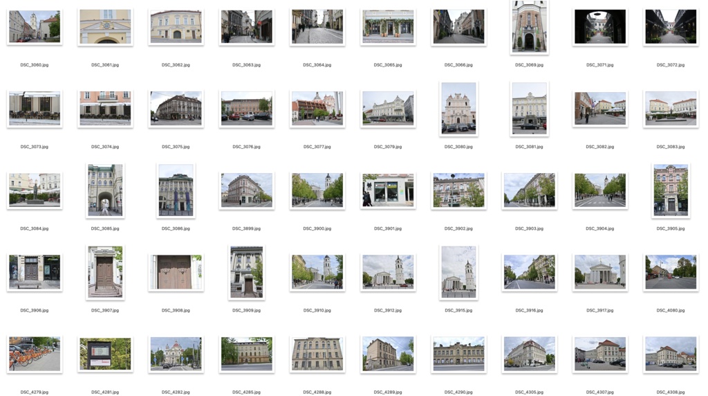 【背景資料画像】世界遺産ビリニュスの街並み:バルト3国リトアニア【BOOTH版限定】